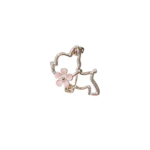 Adorable Puppy Brooch