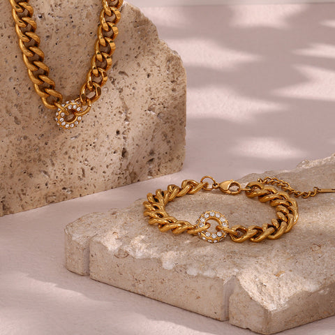 Cuban Link Jewelry Combo