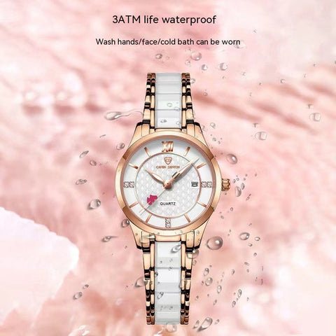 Quartz Elegance in Ceramic
