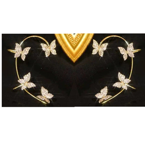Butterfly Adorned Earwear