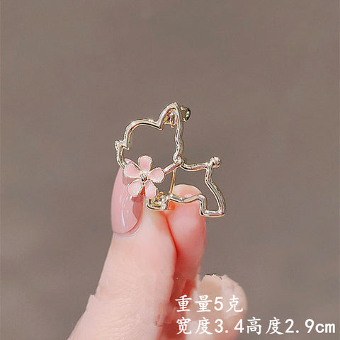 Adorable Puppy Brooch