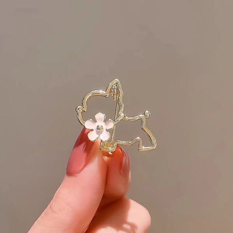 Adorable Puppy Brooch