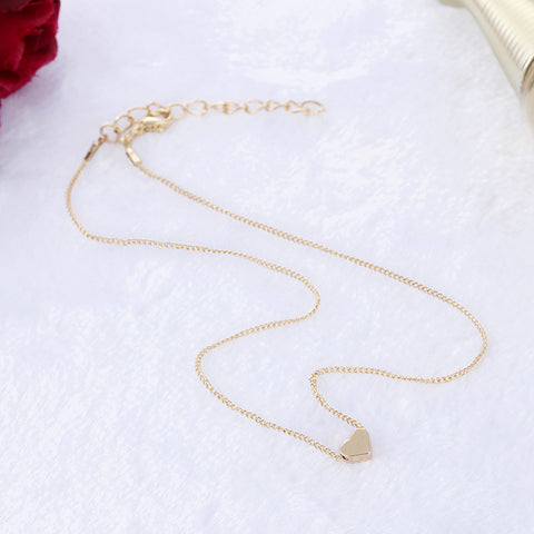 HeartLink Clavicle Necklace