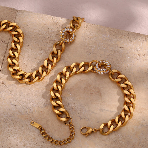 Cuban Link Jewelry Combo