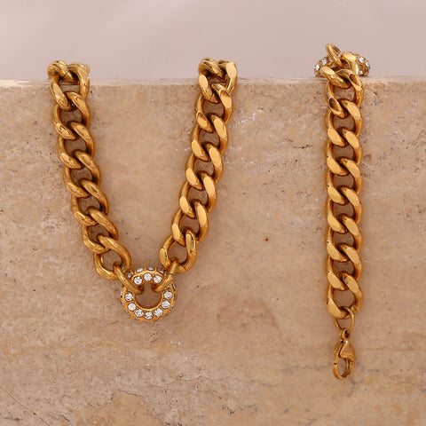 Cuban Link Jewelry Combo