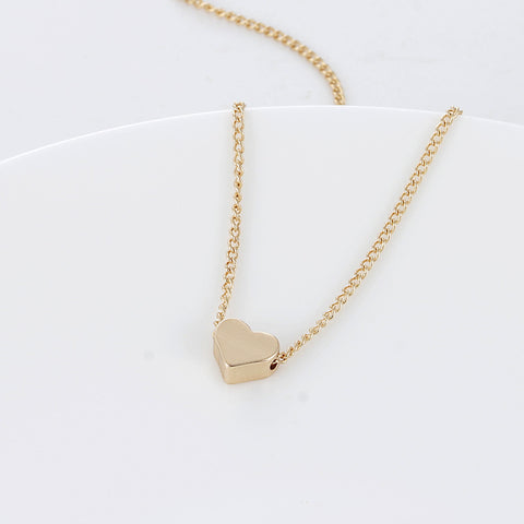 HeartLink Clavicle Necklace